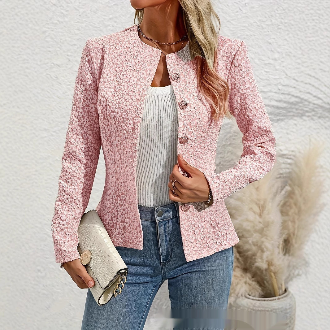 Buy Women’s French-Style Cropped Chic Topcoat – Elegant Design global swanky 3