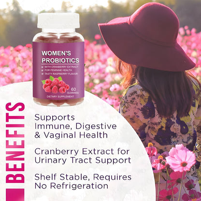Buy Women's Probiotic Gummies Dietary Supplement Daily Support global swanky 2