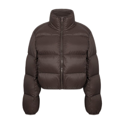Buy Women's Short Puffer Down Jacket Coats for Warmth & Style global swanky 3