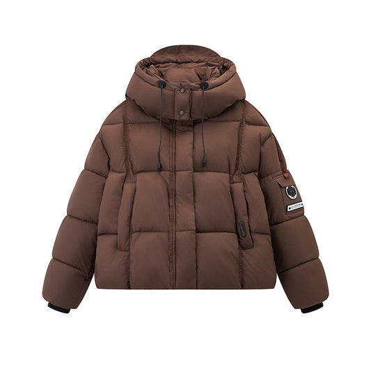 Buy Women's Short Thermal Cotton-padded Jacket for Winter Comfort global swanky 3
