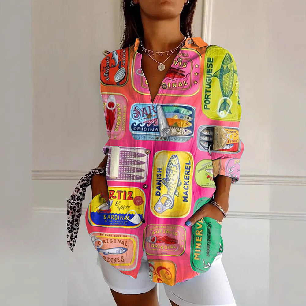 Buy Womens Floral Pattern 3D Printed Long-Sleeve Shirt Online
global-swanky 3