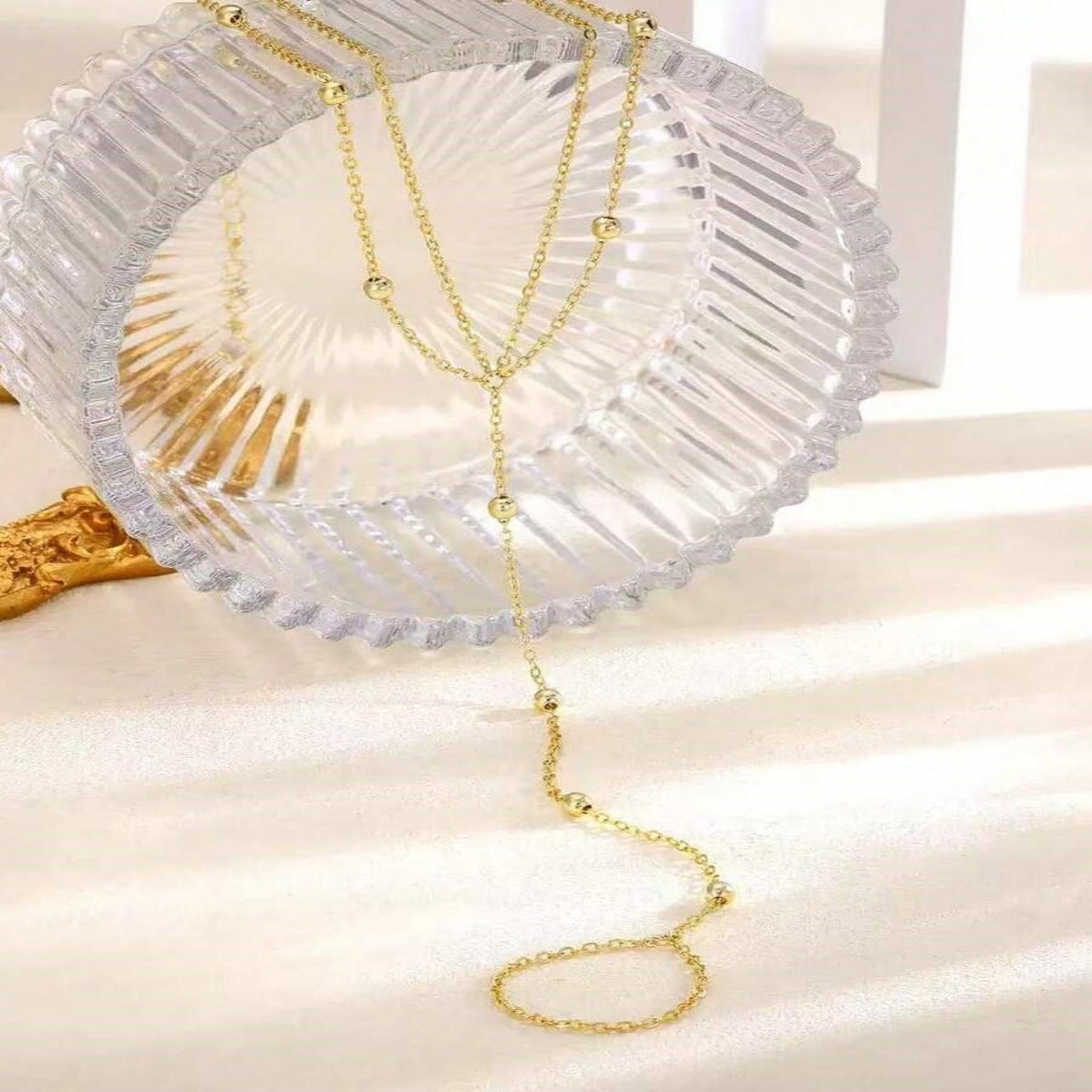 Buy Womens Personality-filled Ball Bead Anklet – Versatile Style global swanky 3