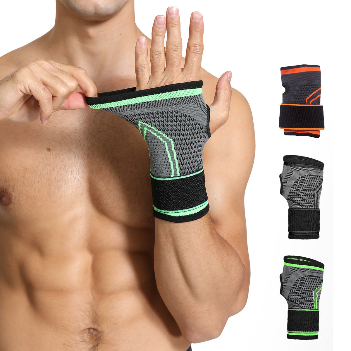 Buy Wristband Strap Gloves for Cycling & Sports Mountain Climbing global swanky 2