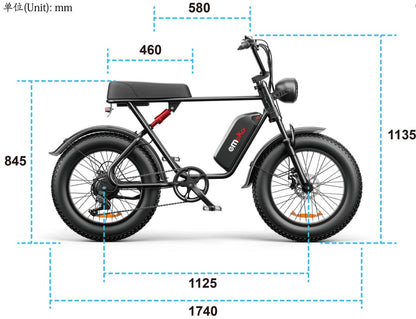 C91 20 Inch 20A Electric Bike for Daily Travel City Commute globalswanky 4