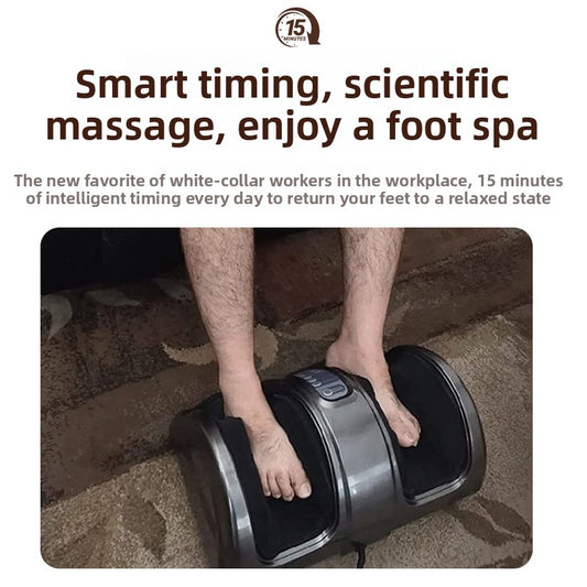 Calf and Foot Massager with Heating for Relaxation Care global-swanky 3