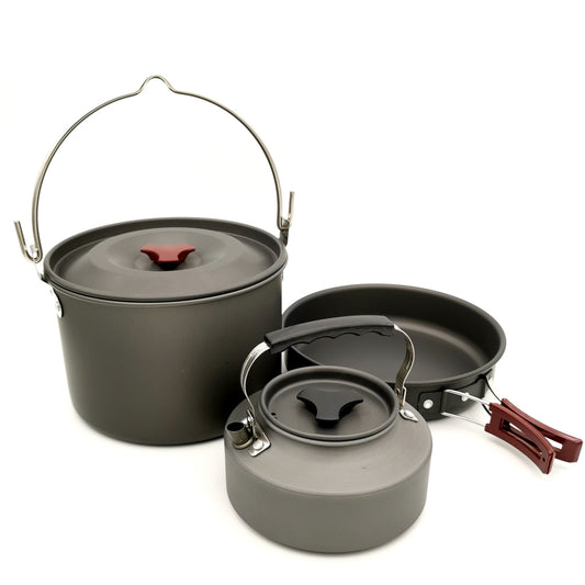 Camping Cookware Set New Aluminum Oven Pot for Outdoor Use globalswanky 03