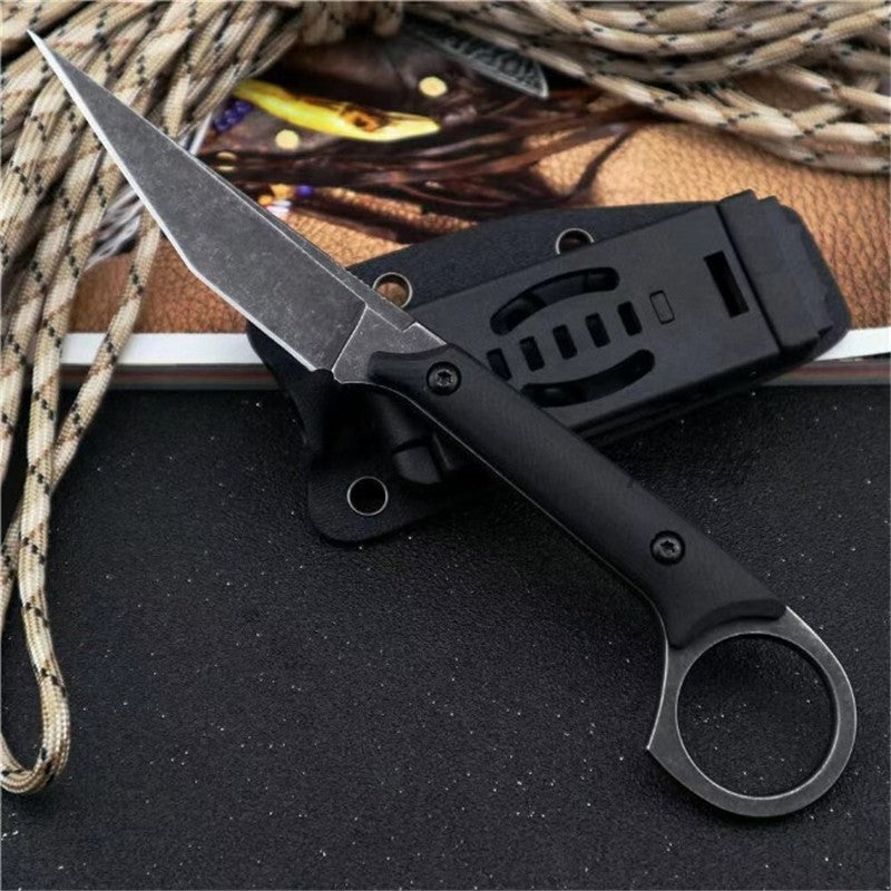 Camping EDC Utility Knife for Hiking and Outdoor Gear Use globalswanky01