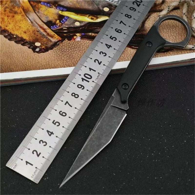 Camping EDC Utility Knife for Hiking and Outdoor Gear Use globalswanky03