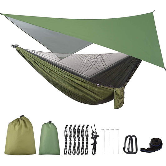 Camping Hammock for Outdoor Rest, Travel & Hiking Comfort Global Swanky 3