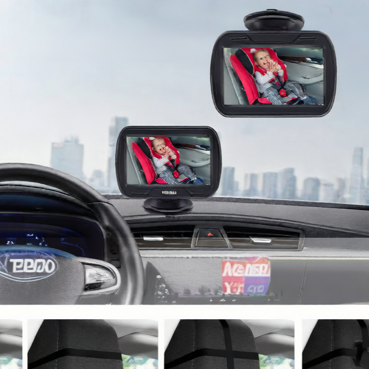 Car Baby Monitor with Adjustable Camera for Easy Monitoring globalswanky 03