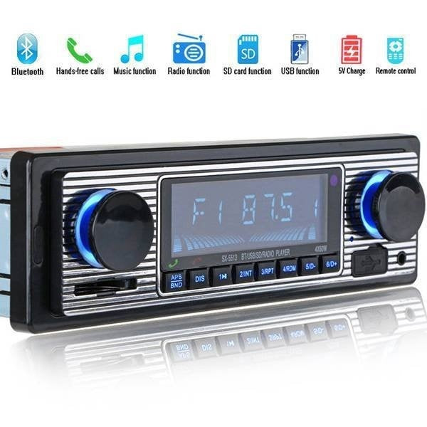 Car Bluetooth Multimedia Player for Music & Handsfree Calling Global swanky 1