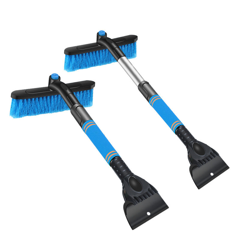 Car Cleaning Brush with Extendable Snow Shovel for Windshields Global swanky 1