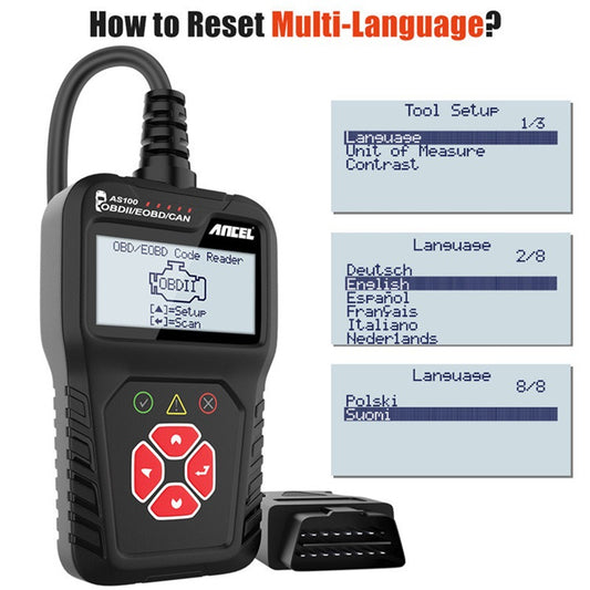 Car Engine Diagnostic Detector for Fault Reading Repair Checks Global swanky 3