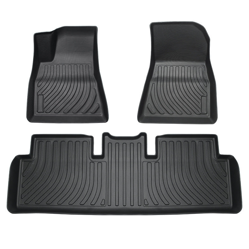 Car Floor Mats Suitable for Tesla Interior Protection Kit Set Global swanky 2