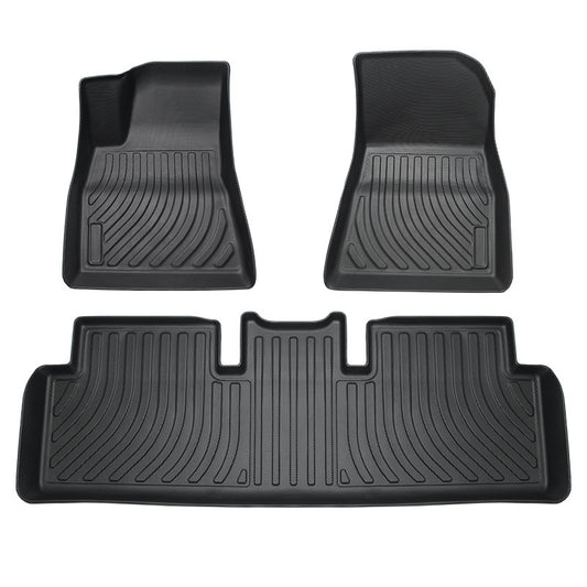 Car Floor Mats Suitable for Tesla Interior Protection Kit Set Global swanky 2