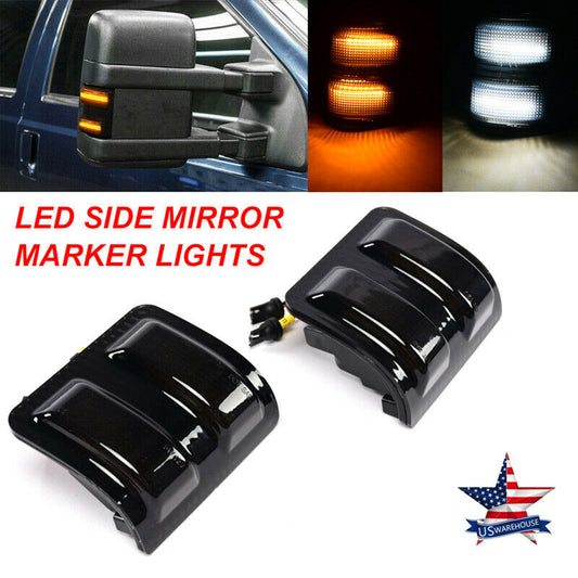 Car Mirror Lights 3-Grid Running Water Signal Styling Kit Set GLOBAL SWANKY 2