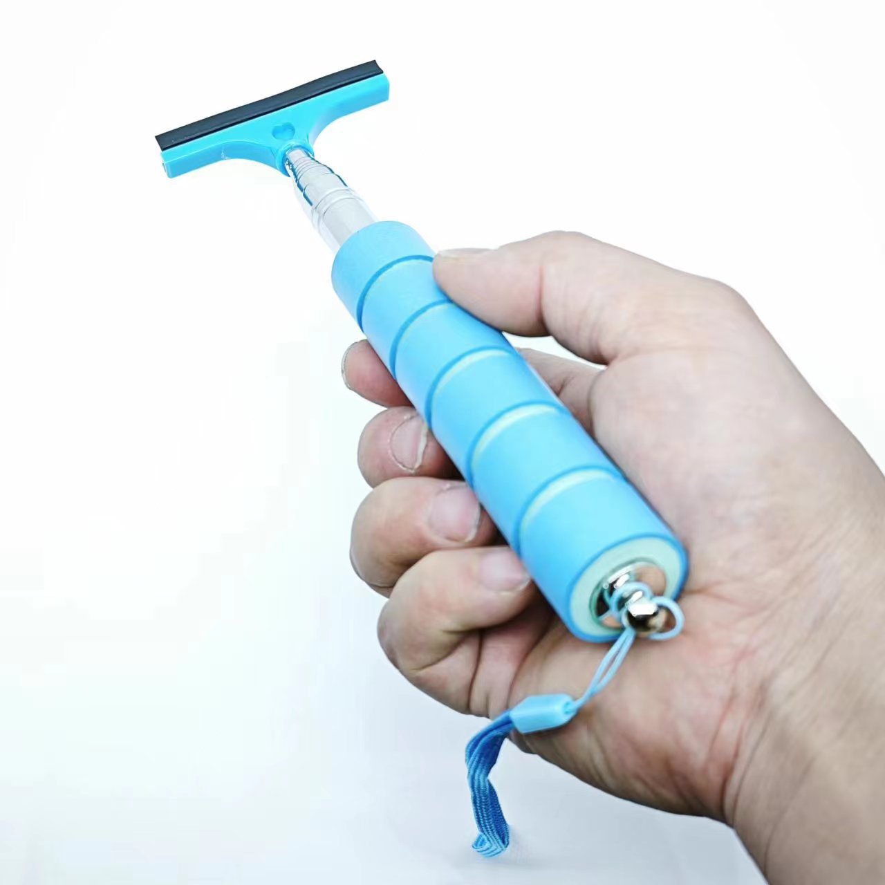 Car Rearview Mirror Retractable Wiper for Rain Water Cleaning Global swanky 1