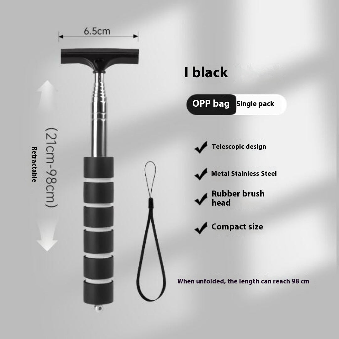 Car Rearview Mirror Retractable Wiper for Rain Water Cleaning Global swanky 2