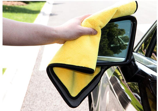 Car Wash Towel Lint-Free Absorbent Glass Cleaning Cloth Global swanky 3