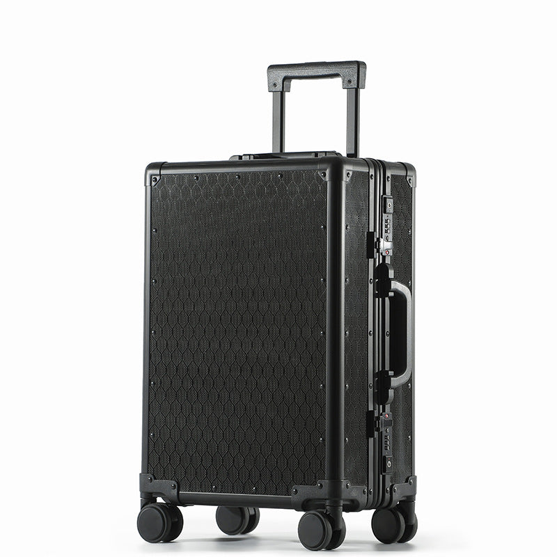 Carbon Fiber Suitcase with Durable Design for Business Travel Global Swanky 01