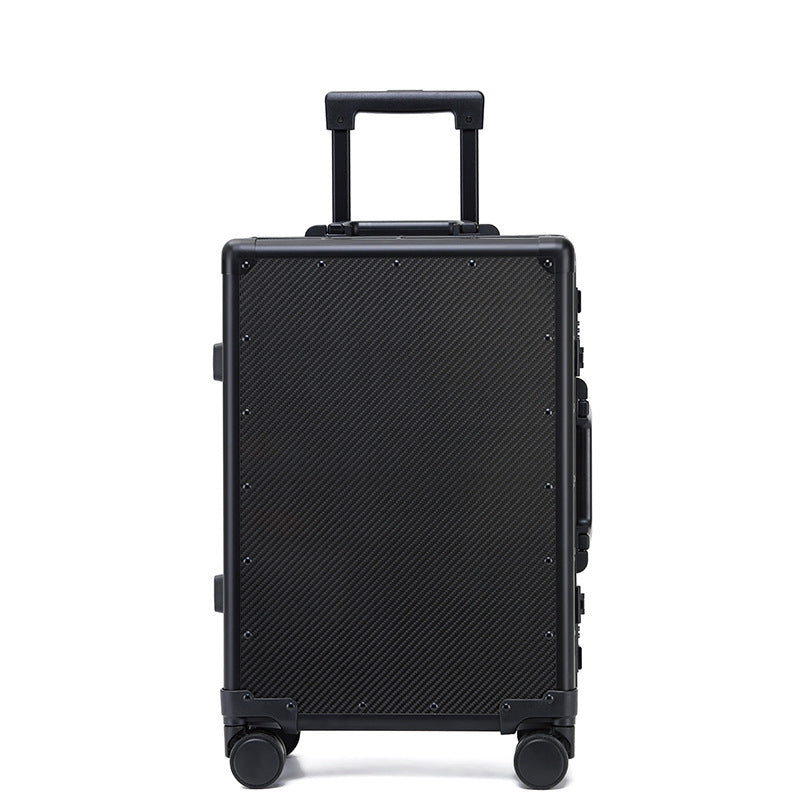 Carbon Fiber Suitcase with Durable Design for Business Travel Global Swanky 02