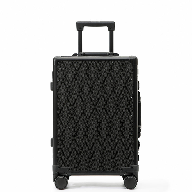 Carbon Fiber Suitcase with Durable Design for Business Travel Global Swanky 03