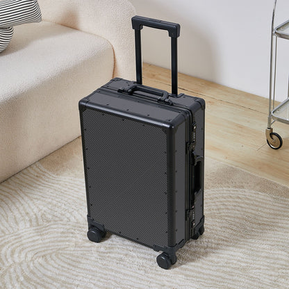 Carbon Fiber Travel Carry-On Suitcase for Lightweight Travel globalswanky 01