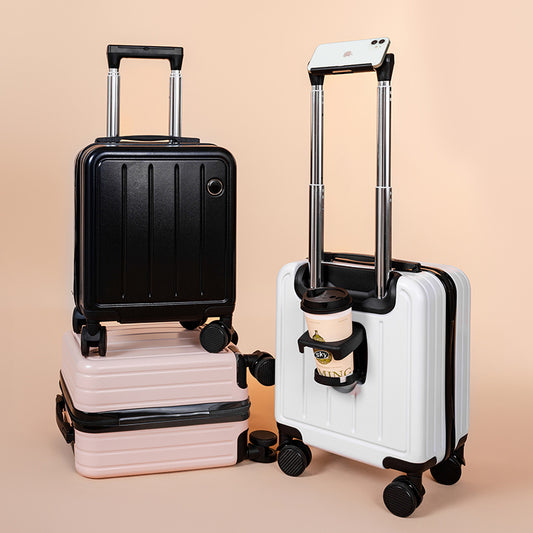 Carry-On Suitcase Lightweight with Silent Rolling Wheels globalswanky 03