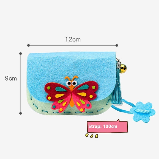 Cartoon Non-Woven Wallet – Kids DIY Kindergarten Craft Kit Global swanky 4