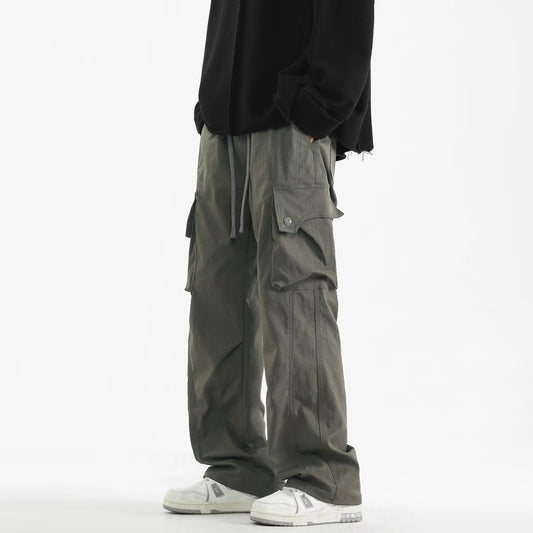 Casual Men's Workwear Trousers for Summer with Loose Fit globalswanky 01