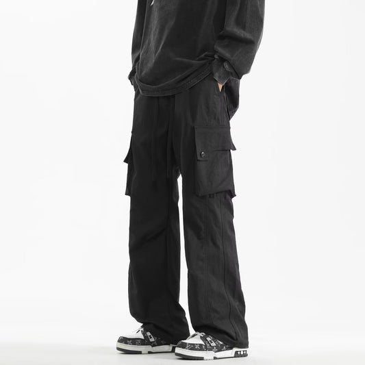 Casual Men's Workwear Trousers for Summer with Loose Fit globalswanky 02