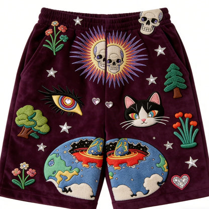Casual Short Pants for Home Use with Cool and Comfortable Fit globalswanky 02