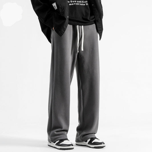 Casual Wide-Leg & Straight-Leg Sweatpants for Relaxed Comfort globalswanky 02