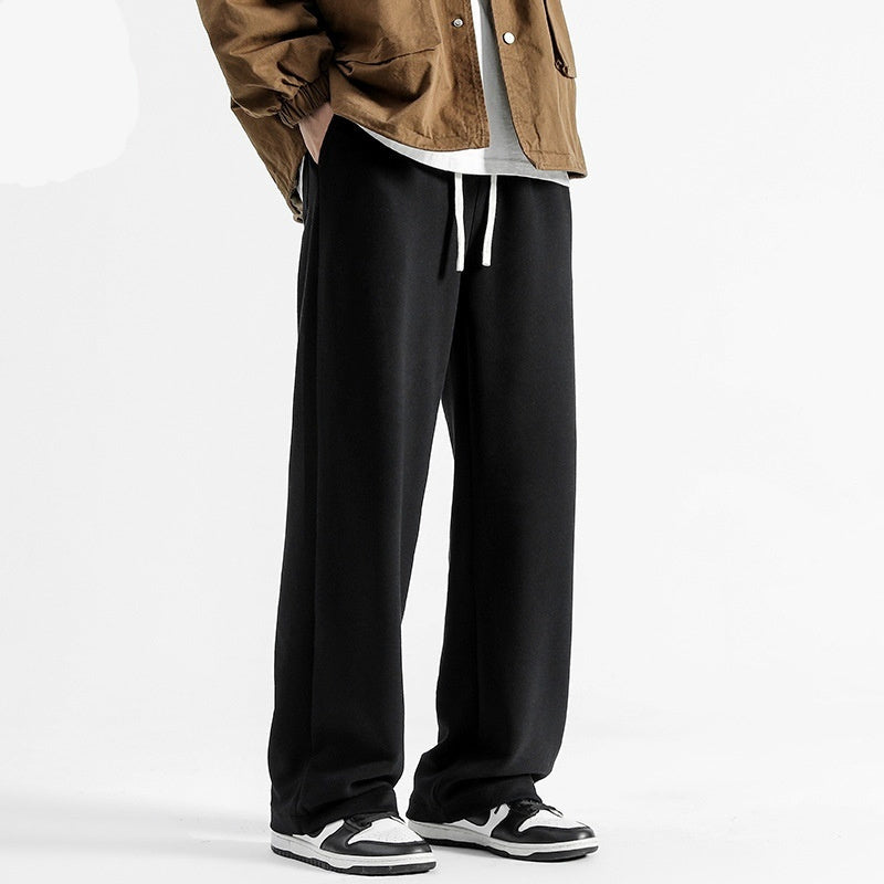 Casual Wide-Leg & Straight-Leg Sweatpants for Relaxed Comfort globalswanky 03
