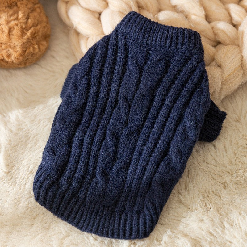 Cat Fur Ball Sweater Two Feet Warm Hooded Dogs Teddy Pet Clothes Global swanky 1