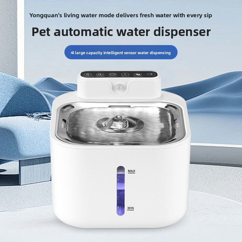 Cat Water Fountain for Fresh Drinking Water for Cats Daily Global swanky 2