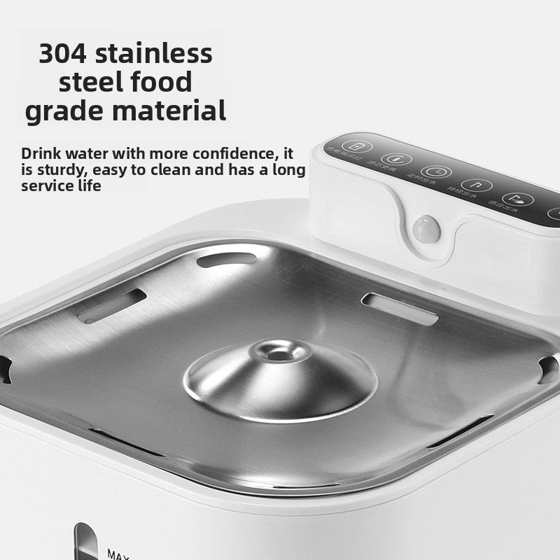 Cat Water Fountain for Fresh Drinking Water for Cats Daily Global swanky 3