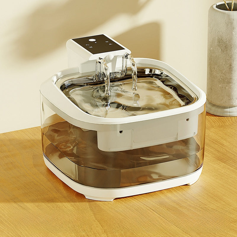 Cat Water Fountain for Fresh Drinking Water for Cats Daily Global Swanky 1