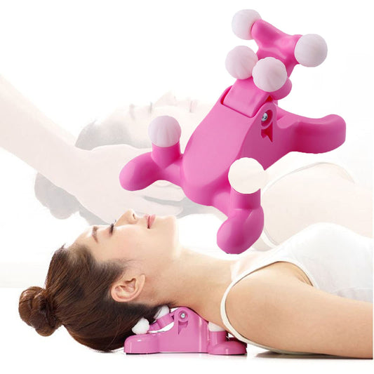 Cervical Traction Neck Massager Pillow – 3D Shiatsu Care global swanky 1