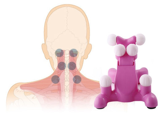 Cervical Traction Neck Massager Pillow – 3D Shiatsu Care global swanky 2
