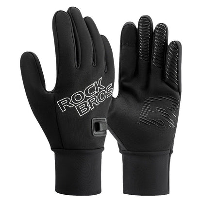 Charging Heating Warming Touchscreen-compatible Cycling Gloves Global swanky 3