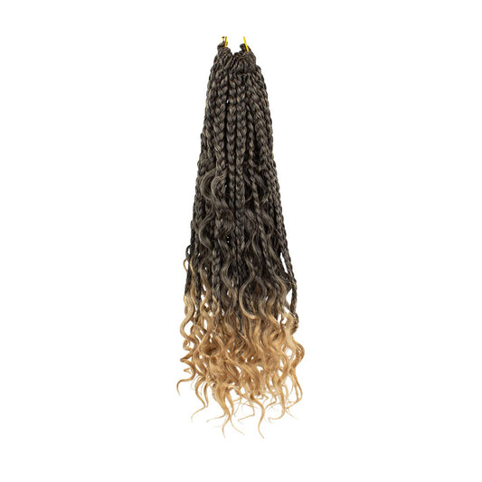  Chemical Fiber Hair Three-Strand African Braid Crochet Style
global-swanky 2