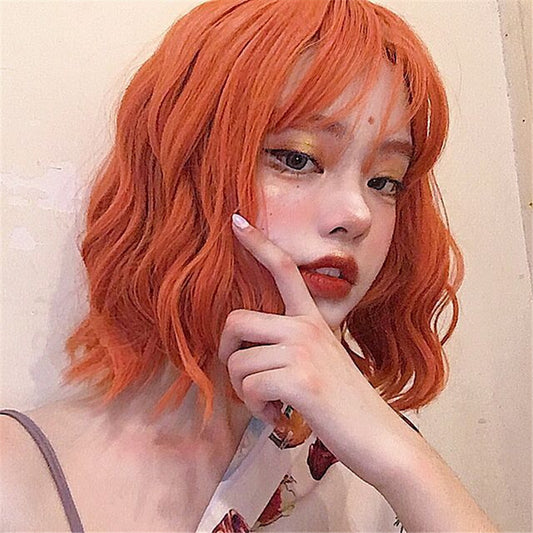 Chemical Fiber Wig Air Bangs Headgear Comfortable and Light globalswanky 01