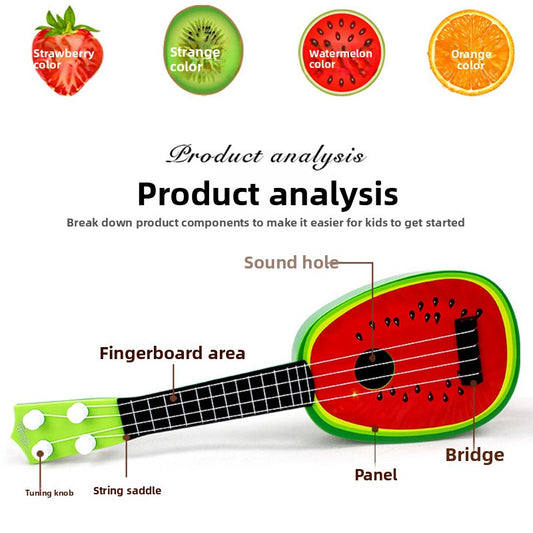 Children Mini Fruit Guitar for Fun Music Play and Kids Gifts Global Swanky 2
