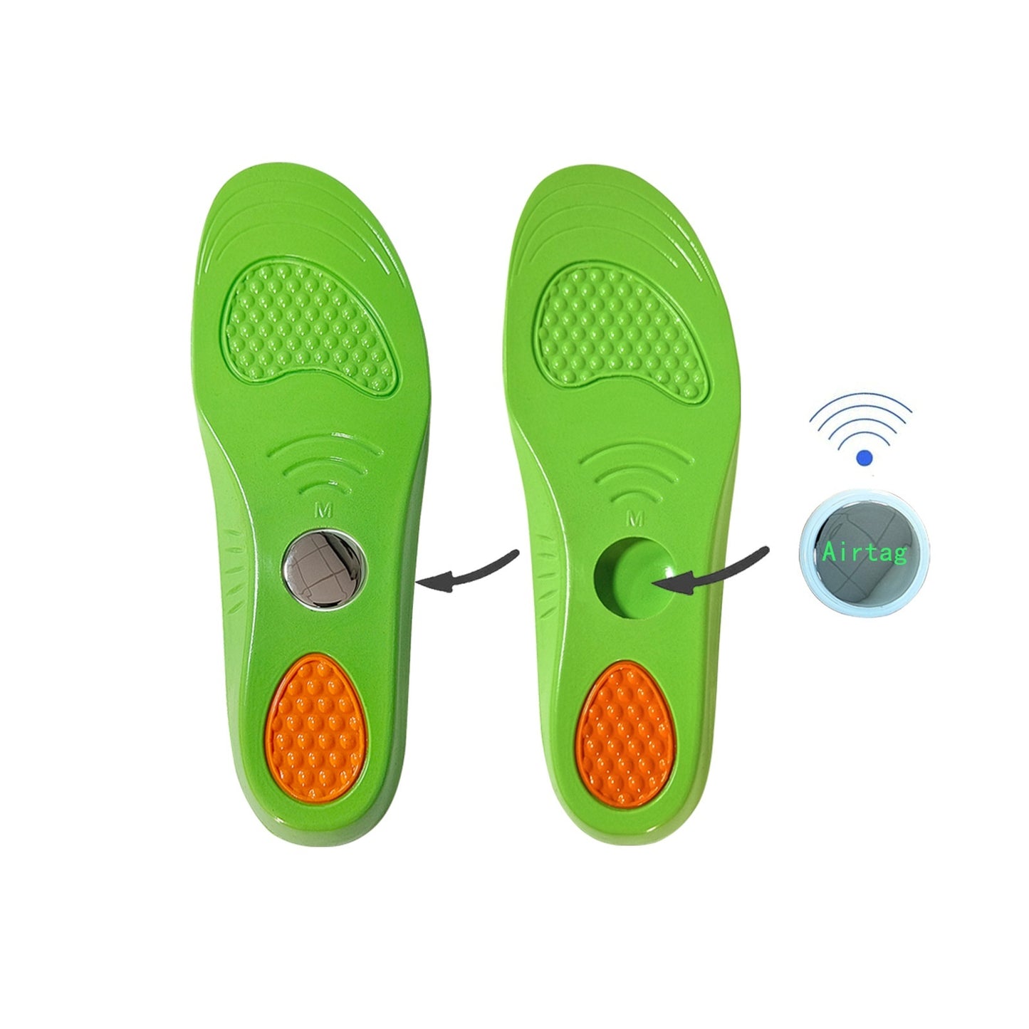 Children's Sports Elderly Anti-lost Locator Insole Safety globalswanky 02