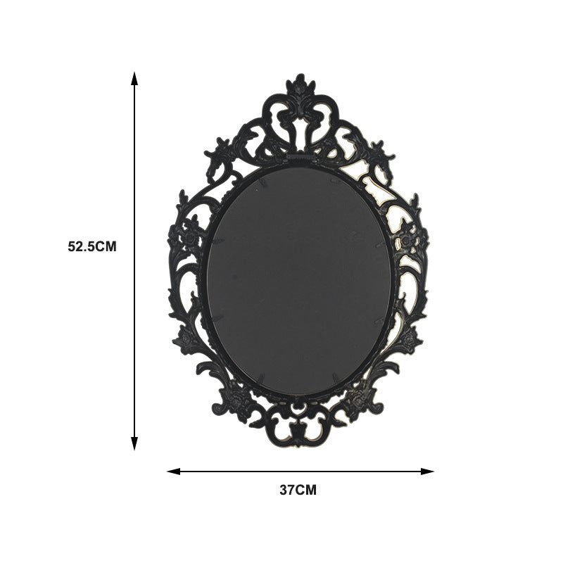Classical Oval Decoration Retro Mirror globalswanky 03