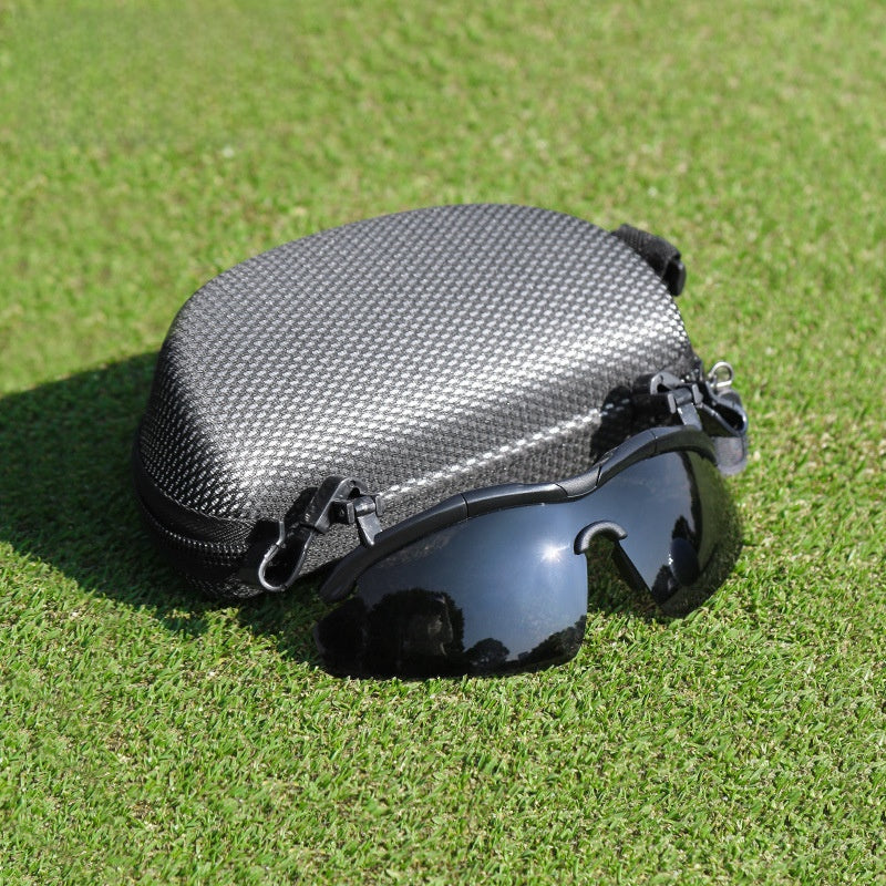 Clip-On Reversible Polarized Golf Sunglasses for Sunny Days globalswanky 1