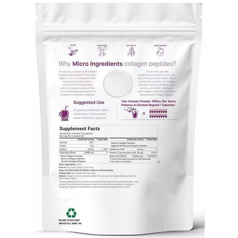 Collagen Peptide Powder Solid Drink for Skin & Joint Care Global Swanky 2