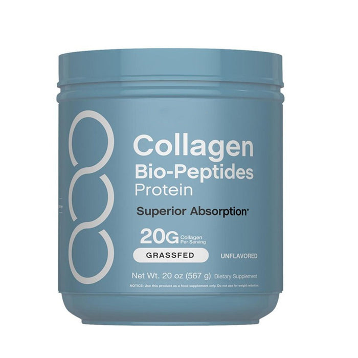 Collagen Peptides Dietary Supplement Capsules for Healthy Skin