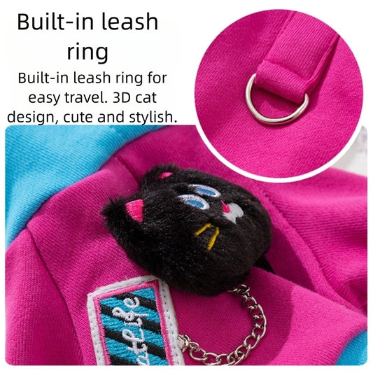 Color-Blocking Cartoon Sweatshirt Autumn Winter Dog Clothes
global-swanky 1